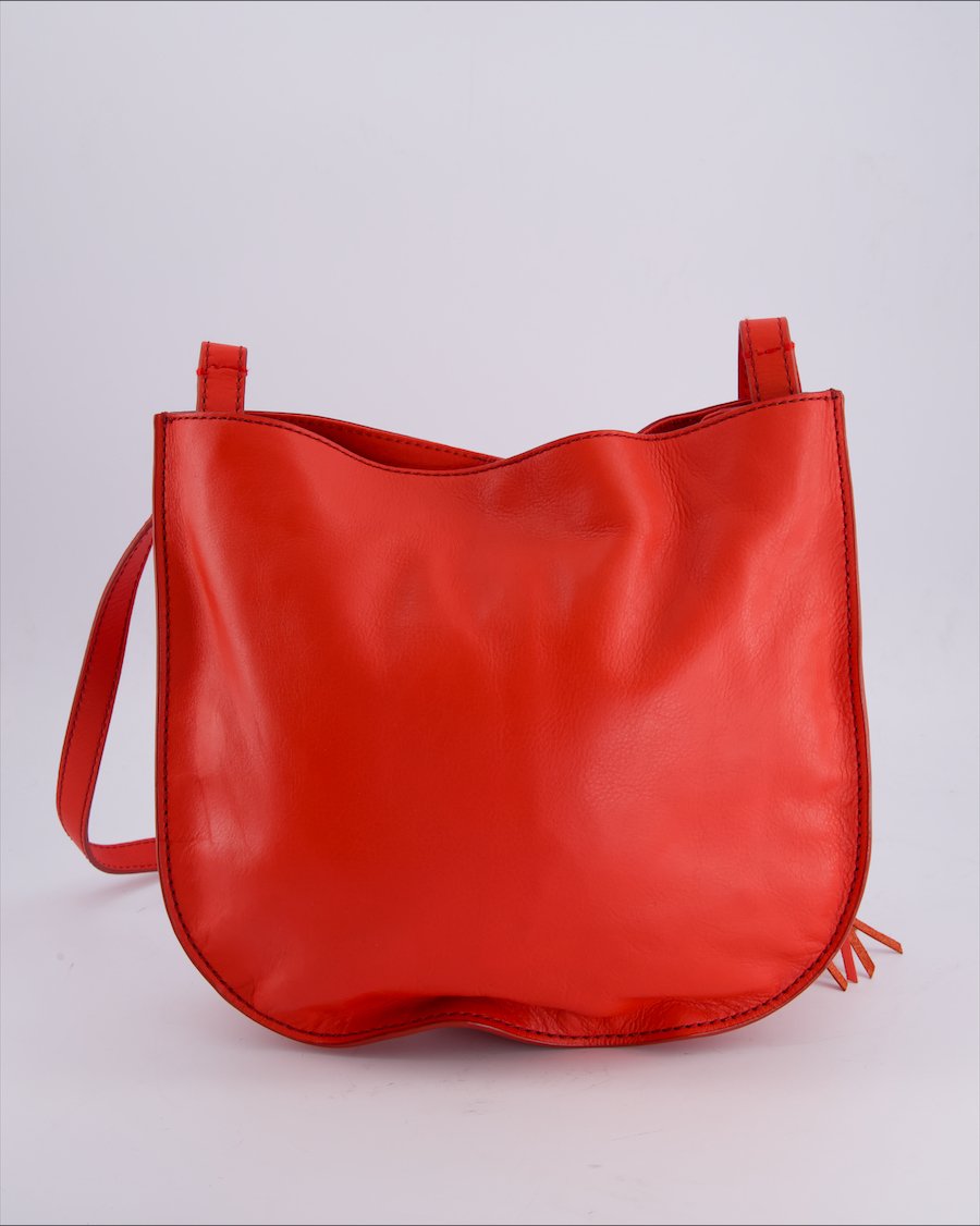 Fossil Bags Leather Red