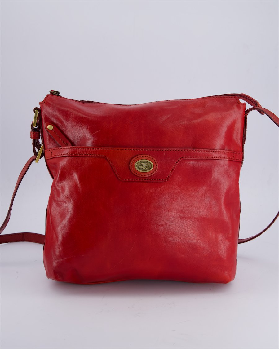 The Bridge Bags Leather Red