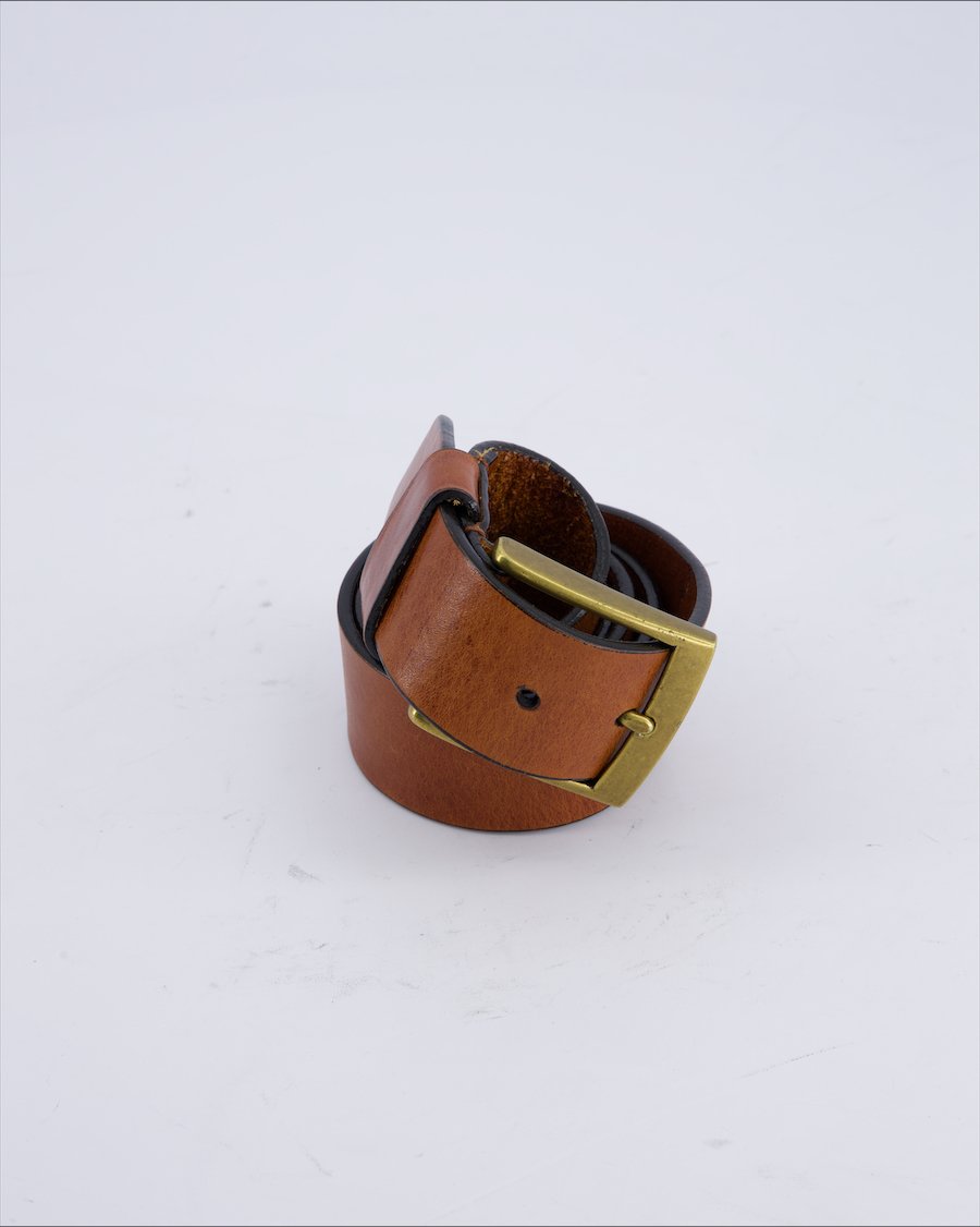 Saddler Belts Leather Camel 90 cm