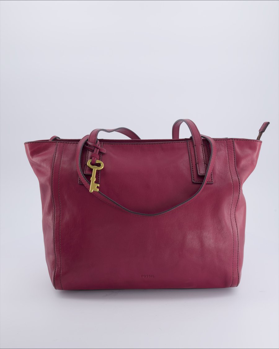 Fossil Shoulder bags Leather Red