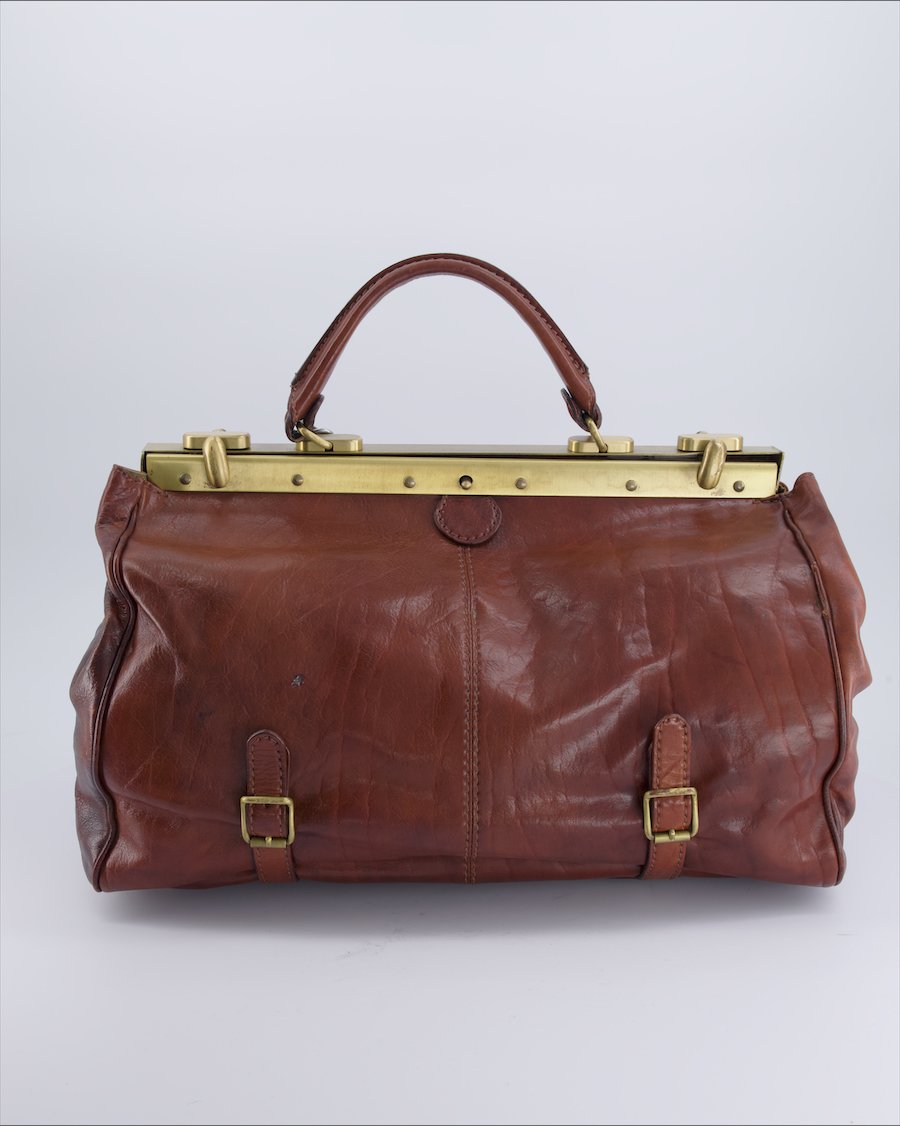 The Bridge Bags Leather Brown