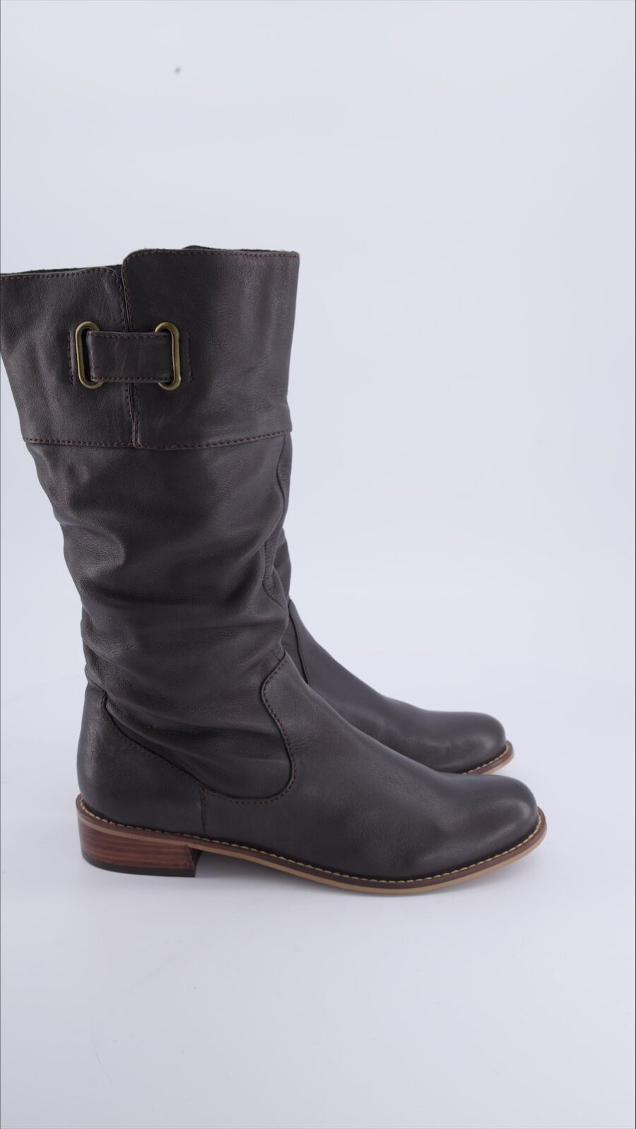 Unbranded Boots Leather Brown 39 EU
