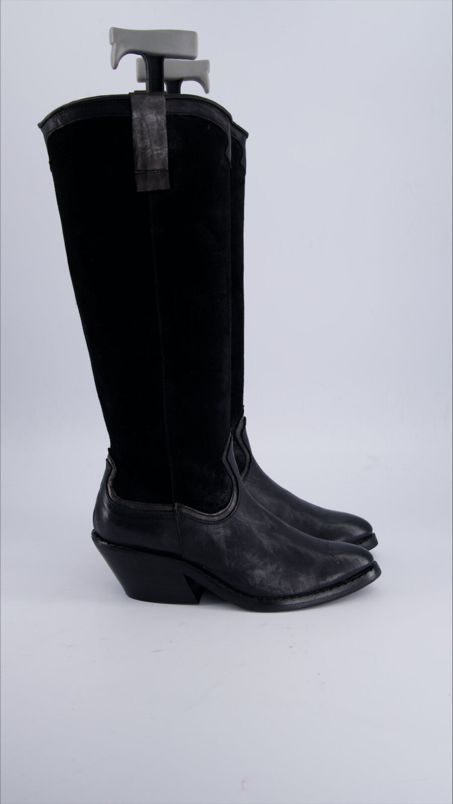 Ovye Boots Suede Black 38 EU
