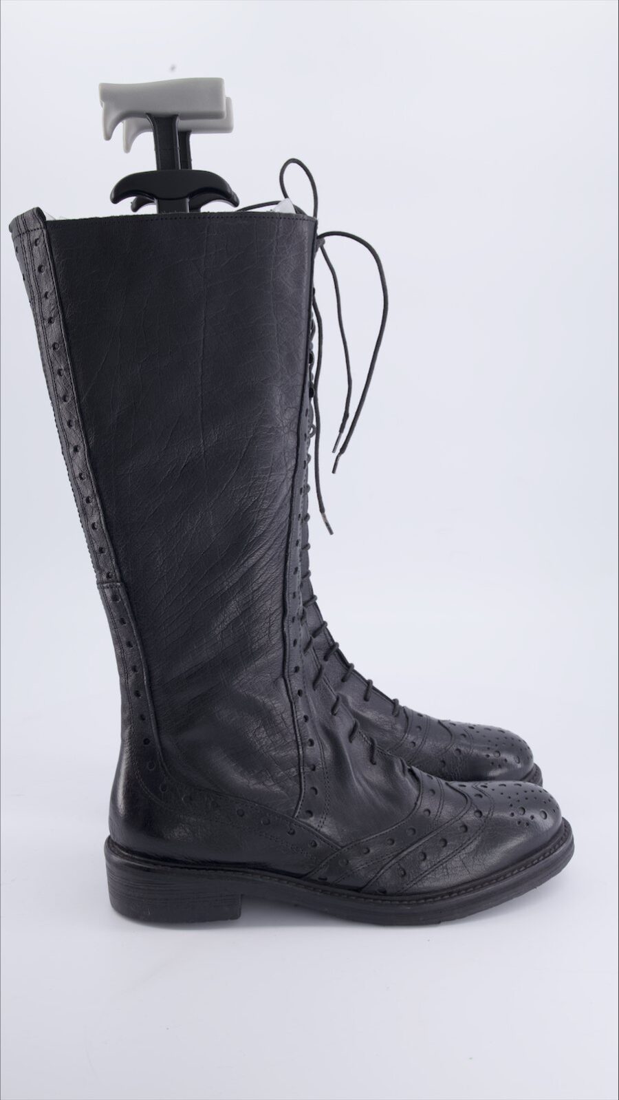 Chiaroscuro Boots Leather Black 40 EU