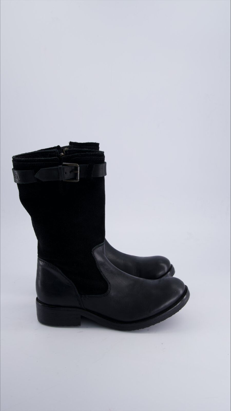 Diesel Boots Leather Black 39 EU