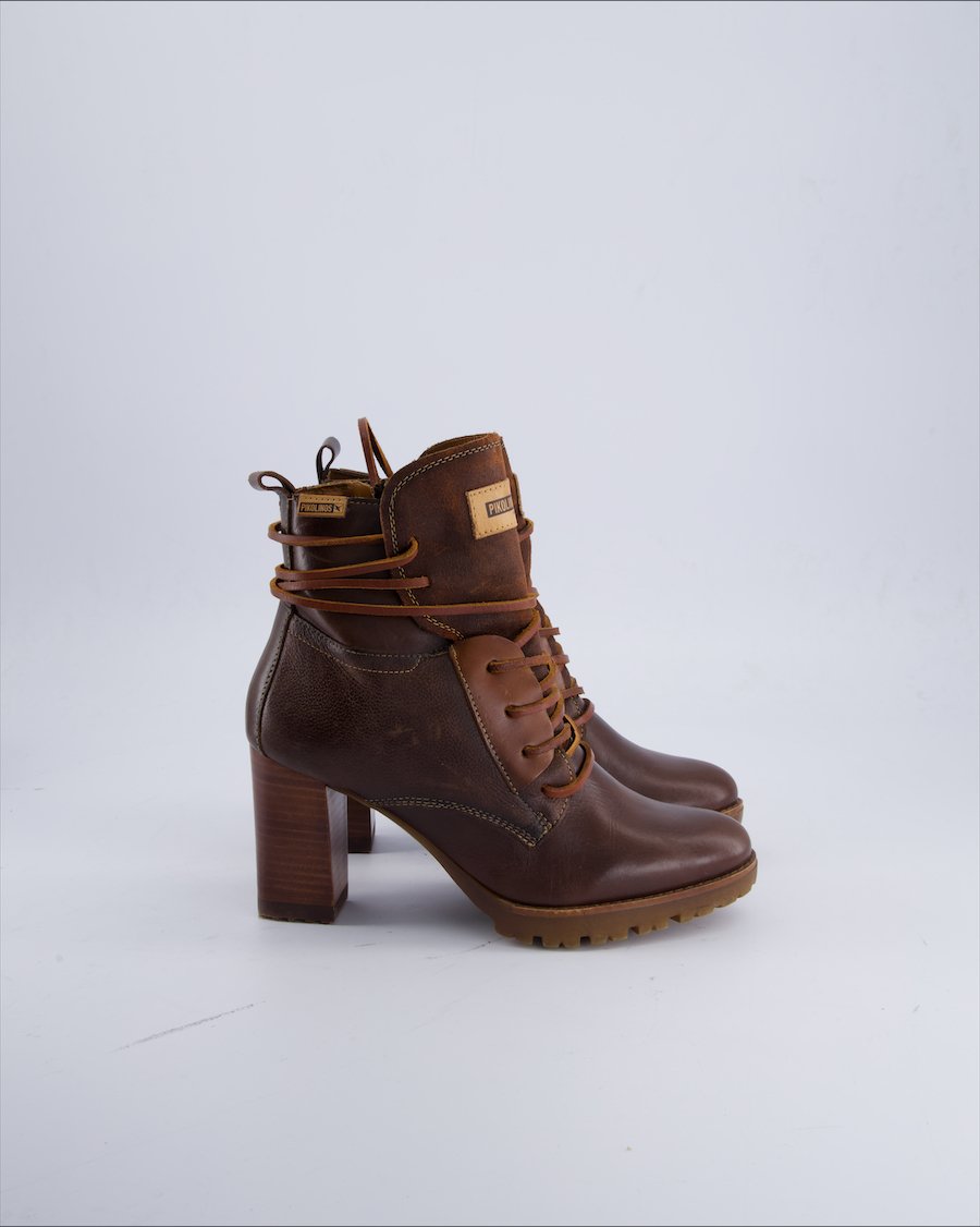 Pikolinos Ankle boots Leather Brown 38 EU
