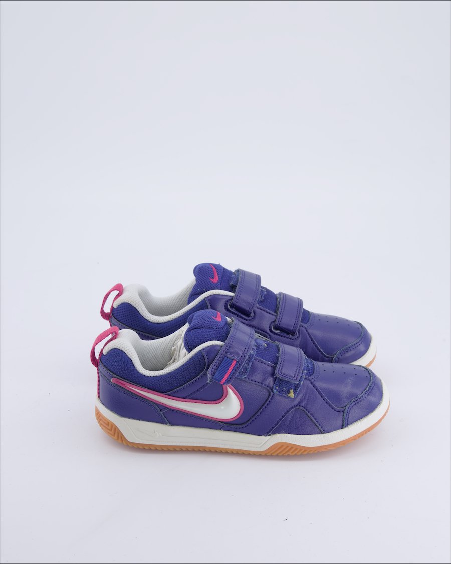 Nike Trainers Leather Blue EU 32