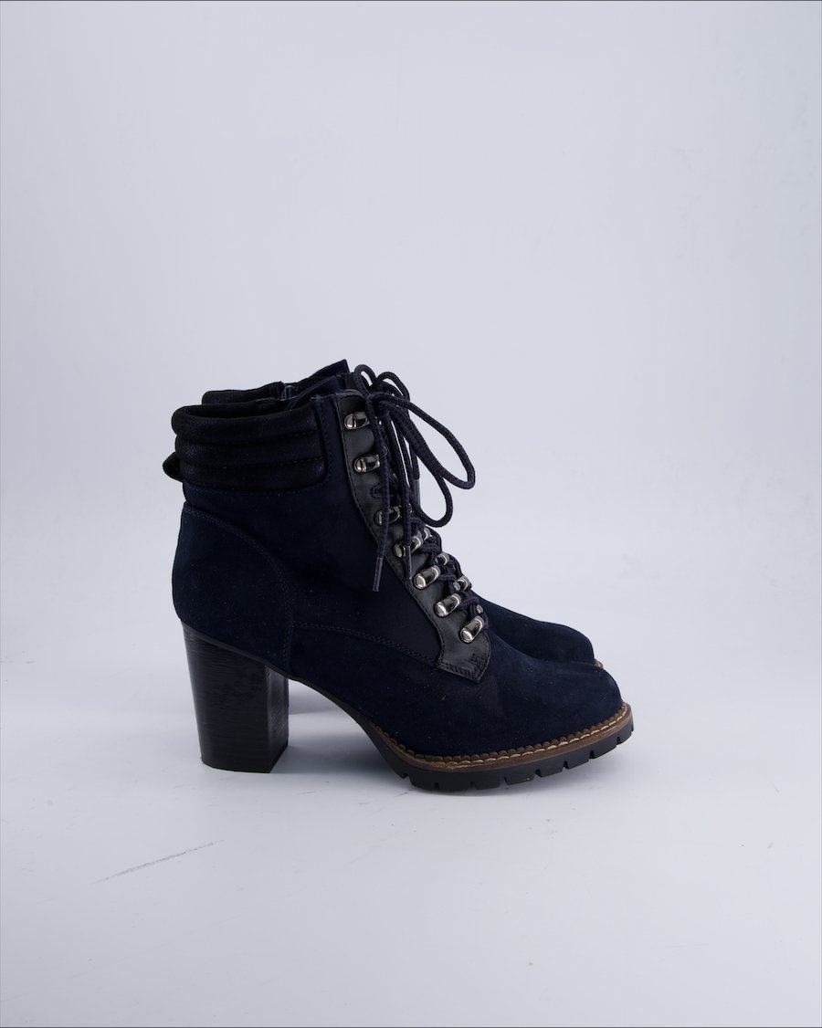 Landrover Ankle boots Suede Blue 41 EU