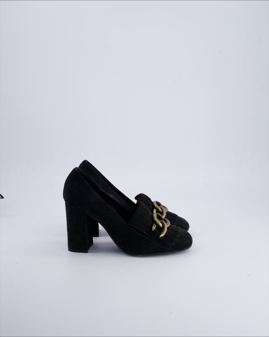 Nacree Heels Suede Black 38 EU