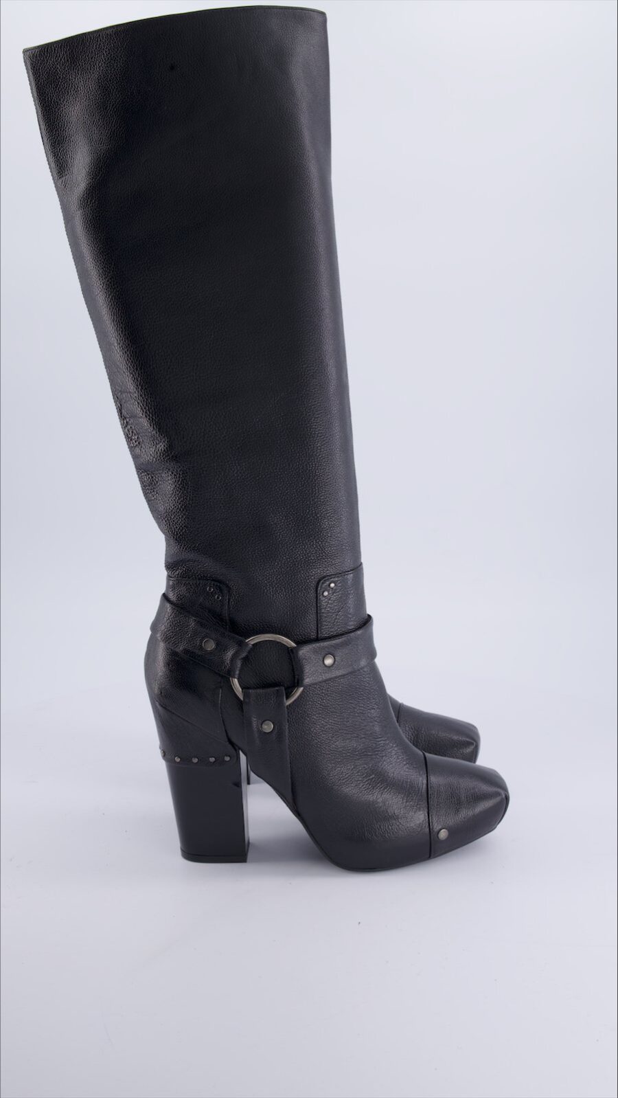 Pura Lopez Boots Leather Black 40 EU