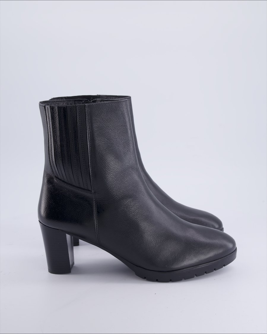 Ulla Popken Ankle boots Leather Black 44 EU