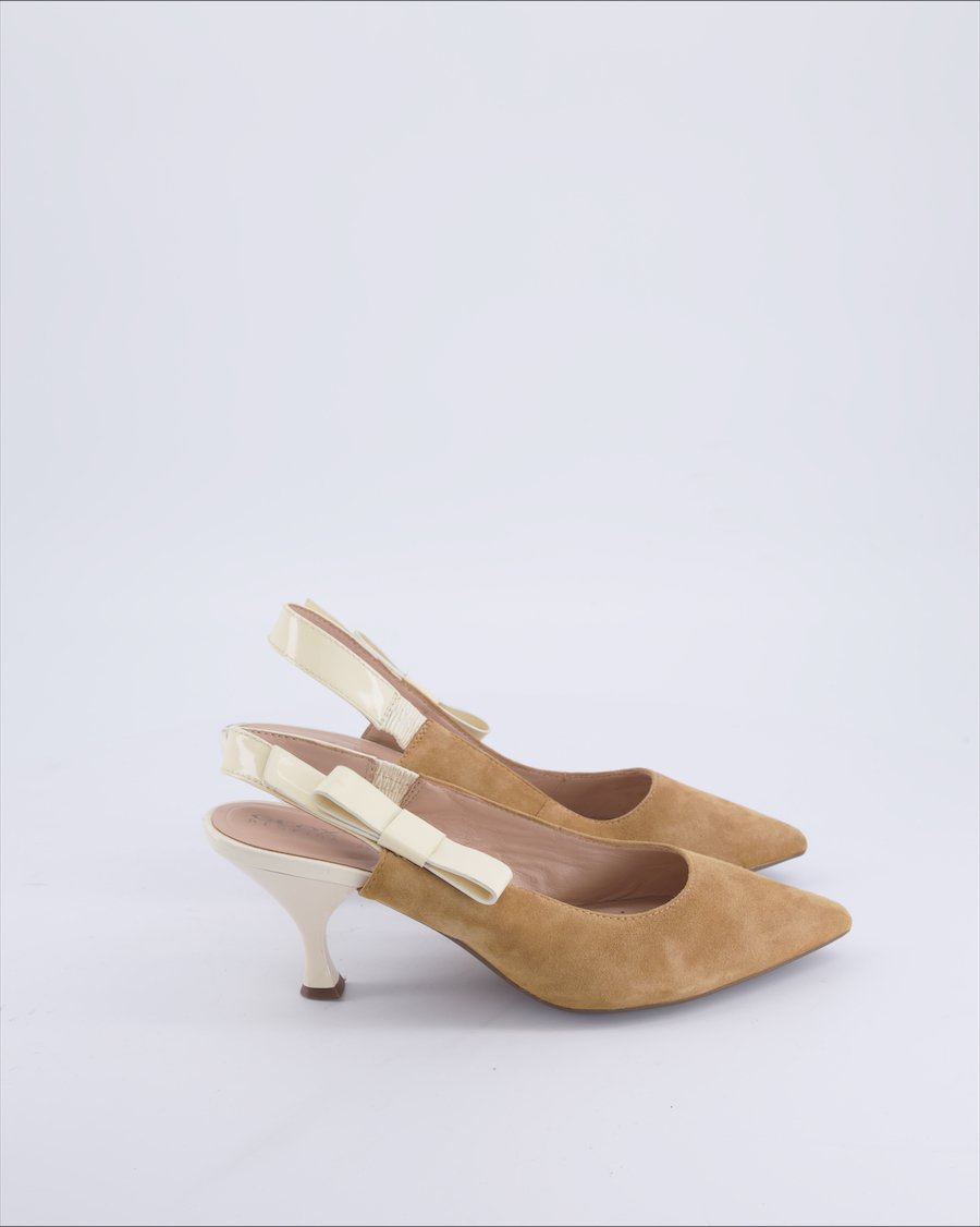 Geox Heels Suede Camel 40 EU