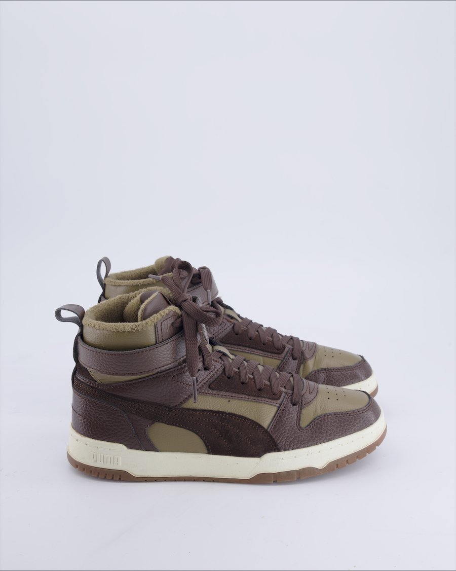 Puma Trainers Leather Brown 40,5 EU