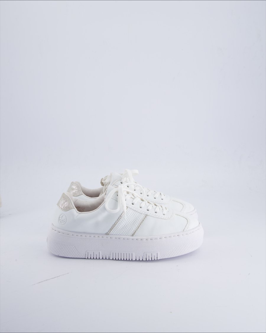 Rieker Trainers Leather White 38 EU
