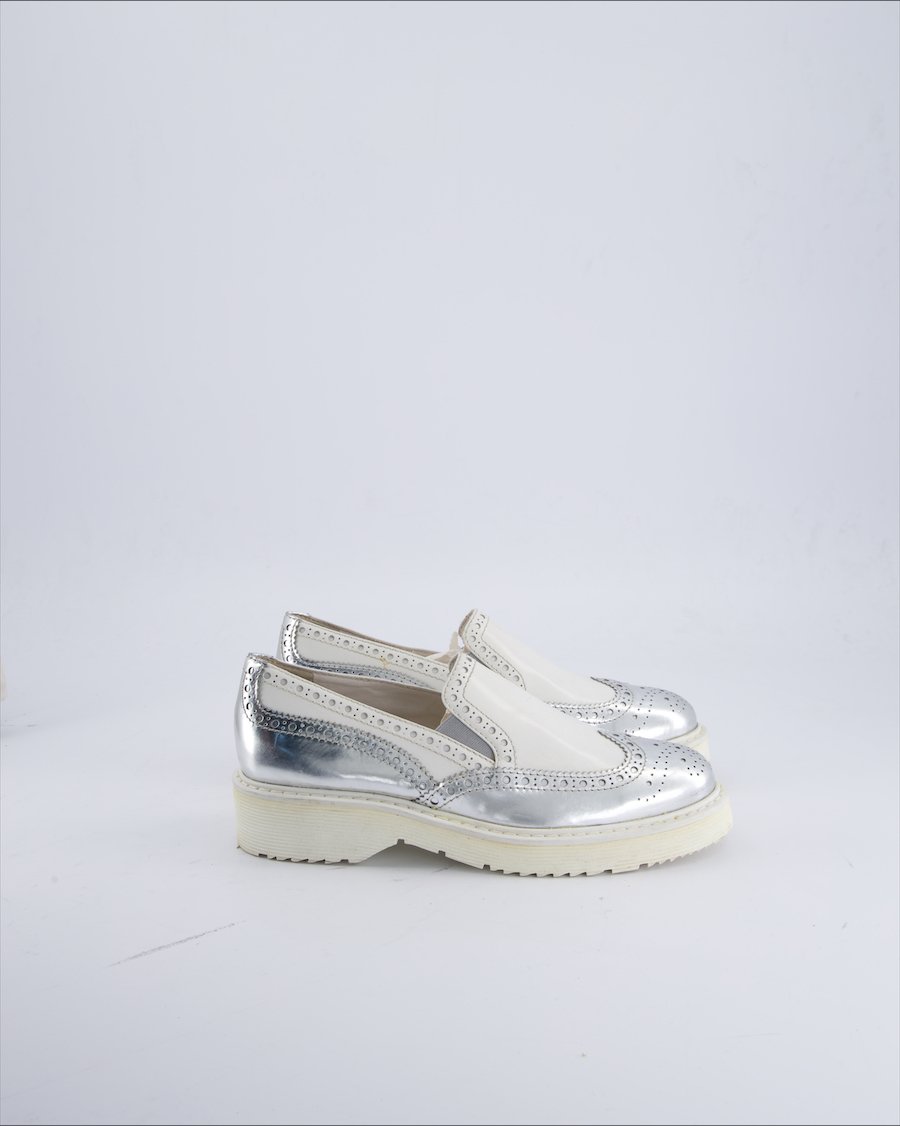 Prada Shoes Leather Turquoise 36 EU