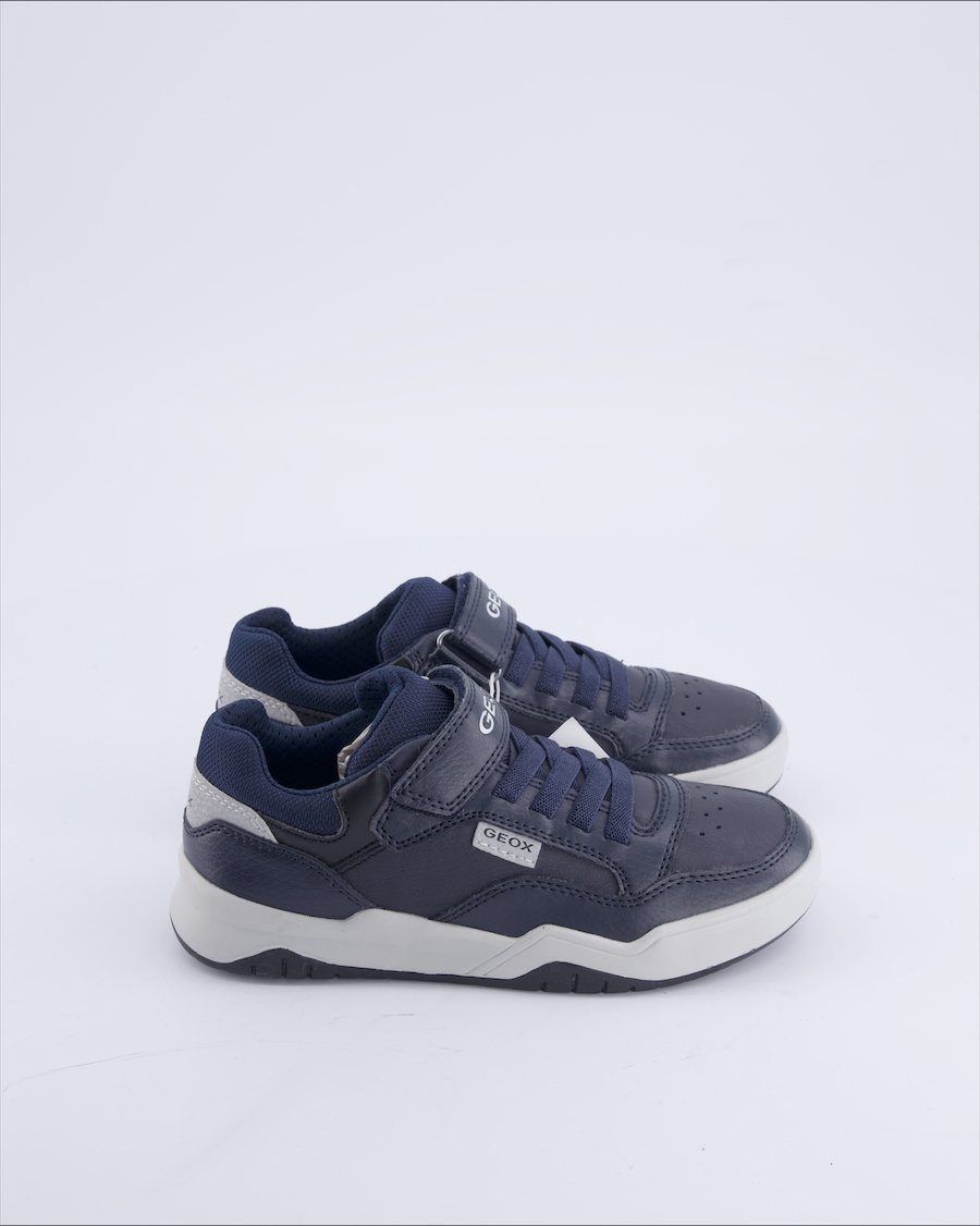 Geox Trainers Leather Blue EU 33