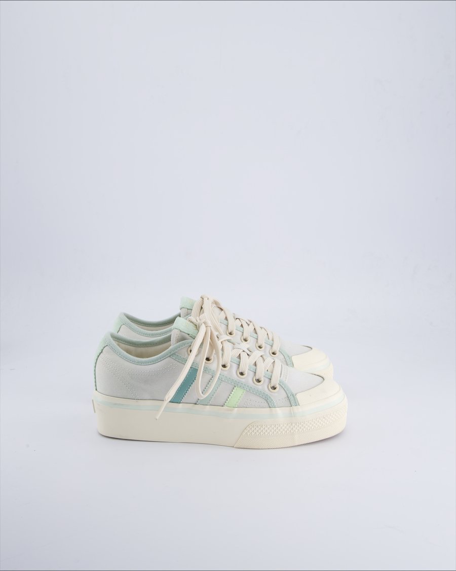 Adidas Nizza Trainers Cloth Turquoise 38 EU