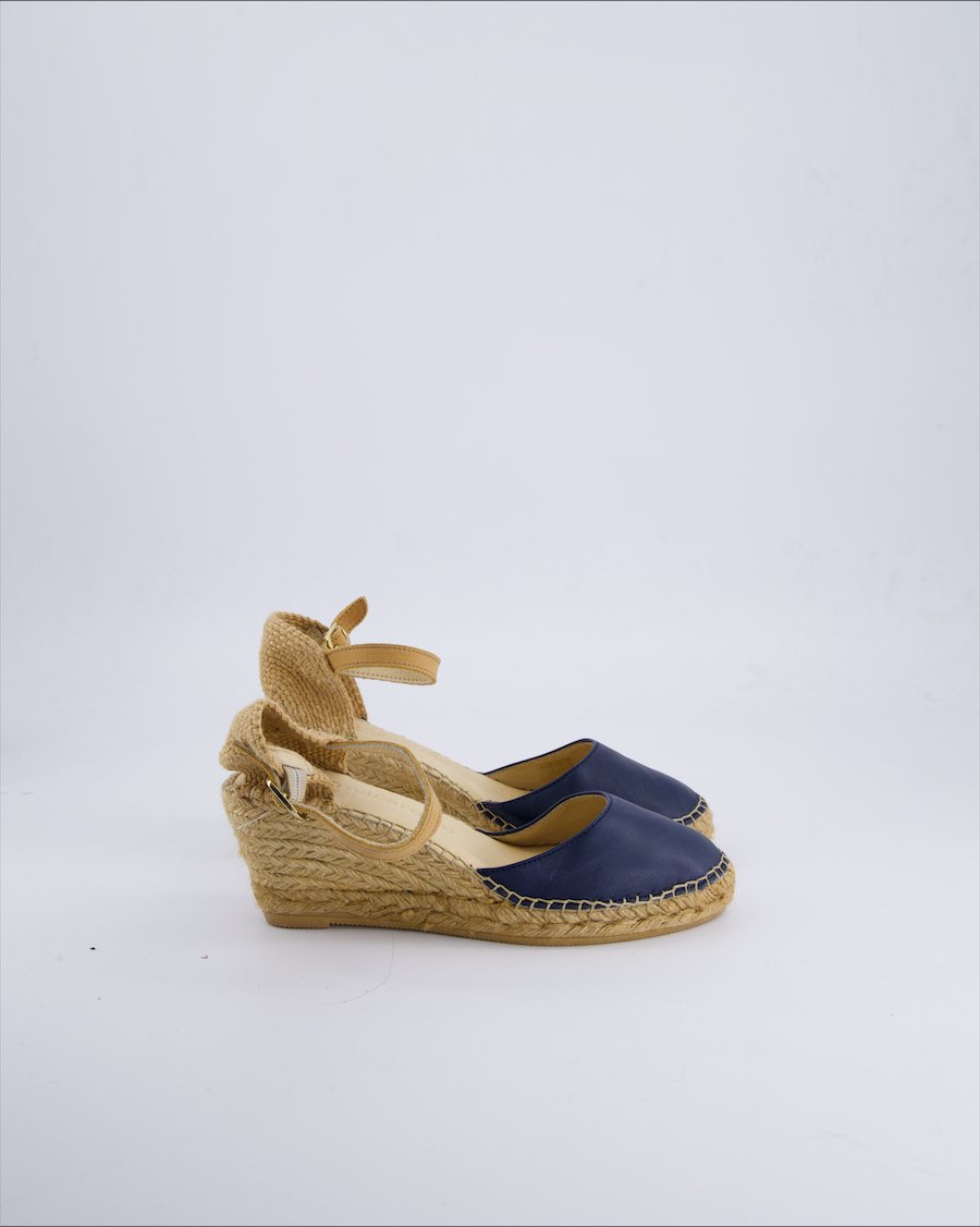 Macarena Sandals Polyurethane Blue 38 EU