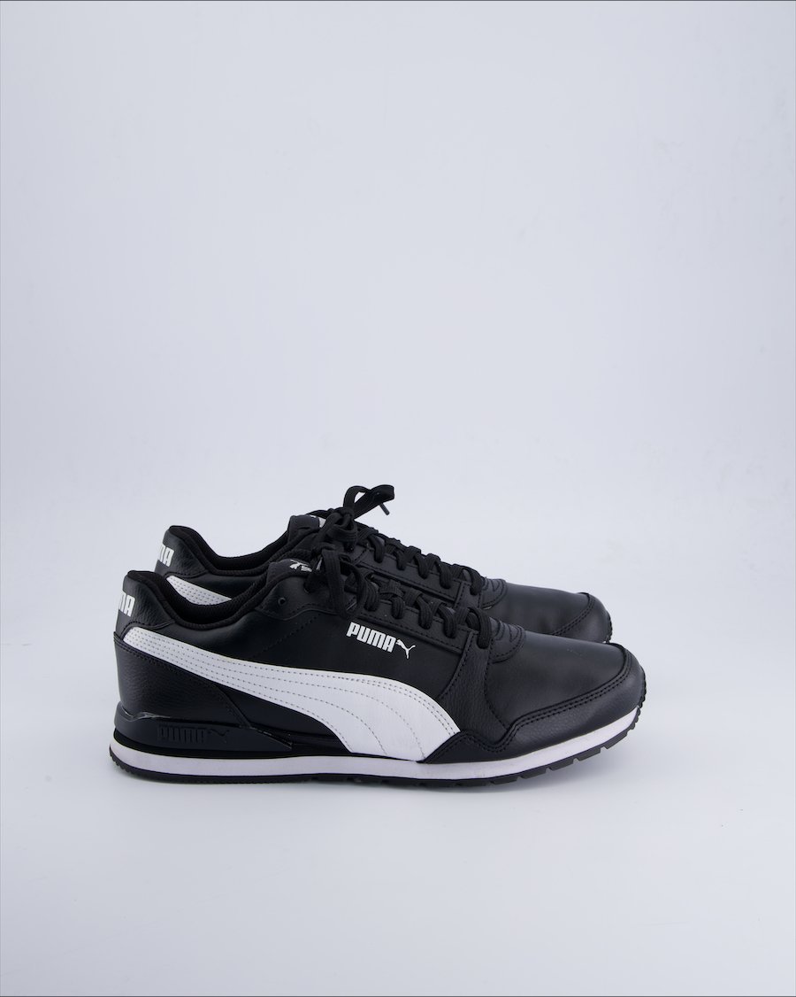 Puma Trainers Leather Black 45 EU