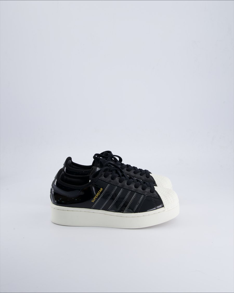 Adidas Trainers Superstar Leather Black 38 EU