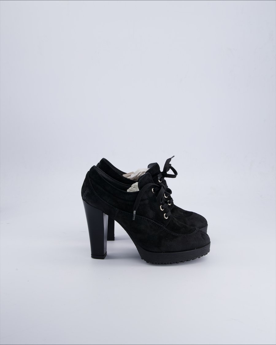 Hogan Ankle boots Suede Black 36,5 EU