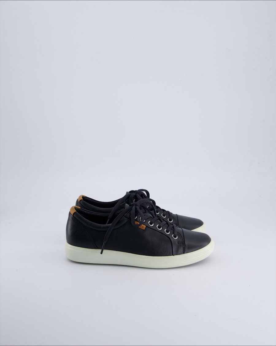 Ecco Trainers Leather Black 37 EU