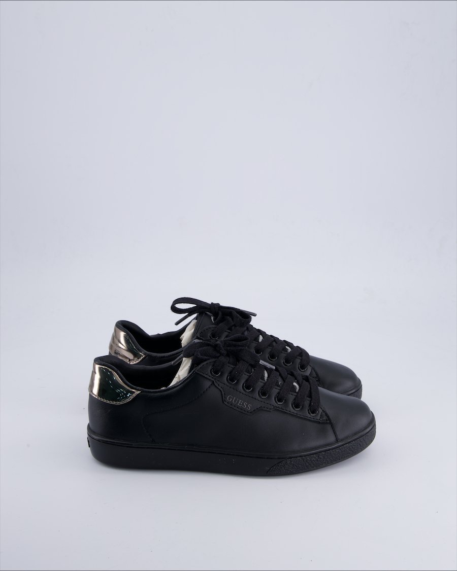 Guess Trainers Leather Black 37 EU