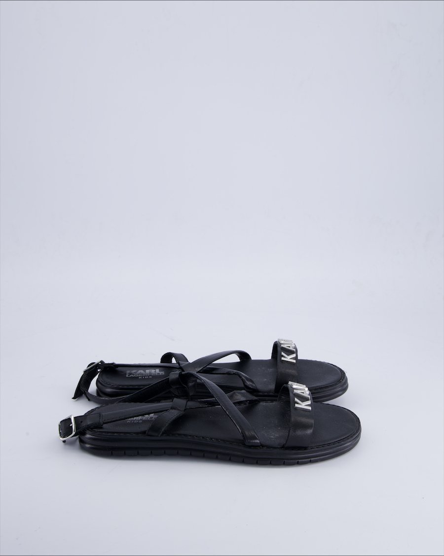 Karl Lagerfeld Sandals Leather Black 39 EU