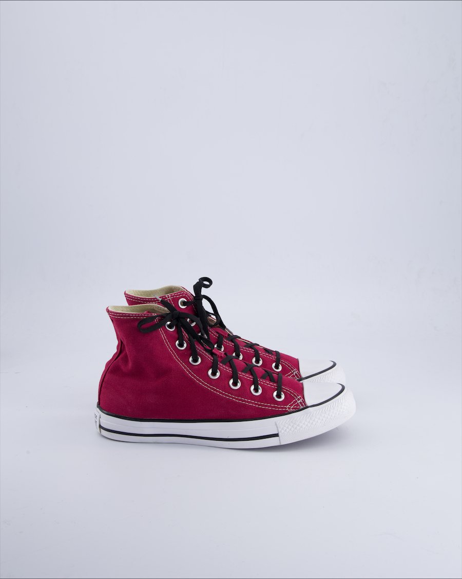 Converse Trainers Cloth Burgundy 38 EU