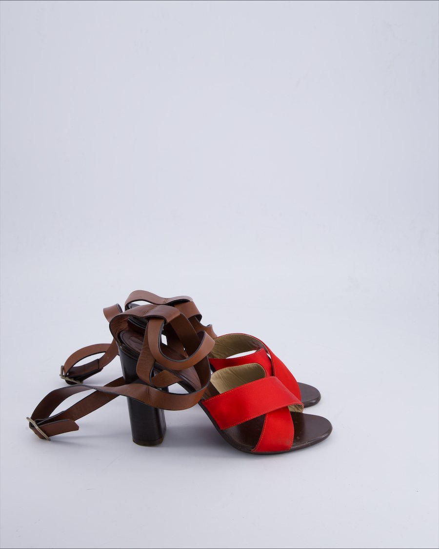 Intrend Heels Leather Brown 36 EU