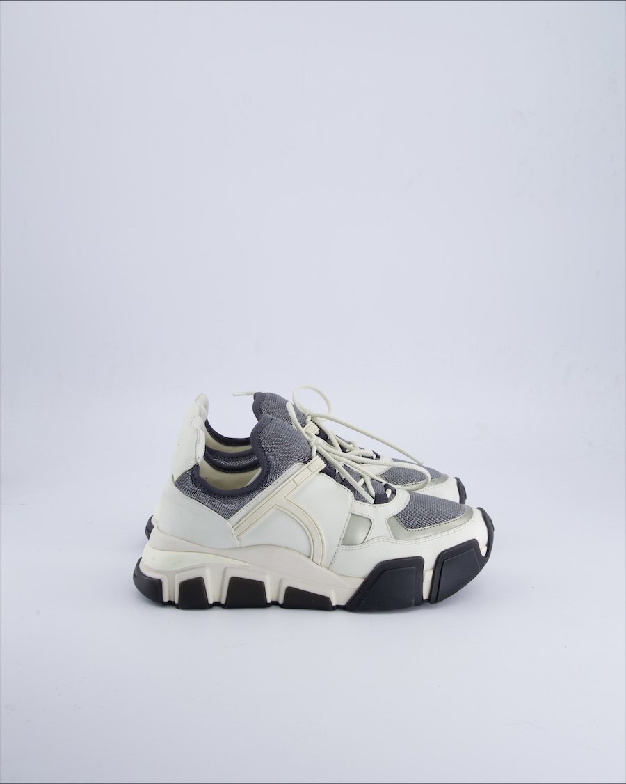Salvatore Ferragamo Trainers Leather White 36,5 EU