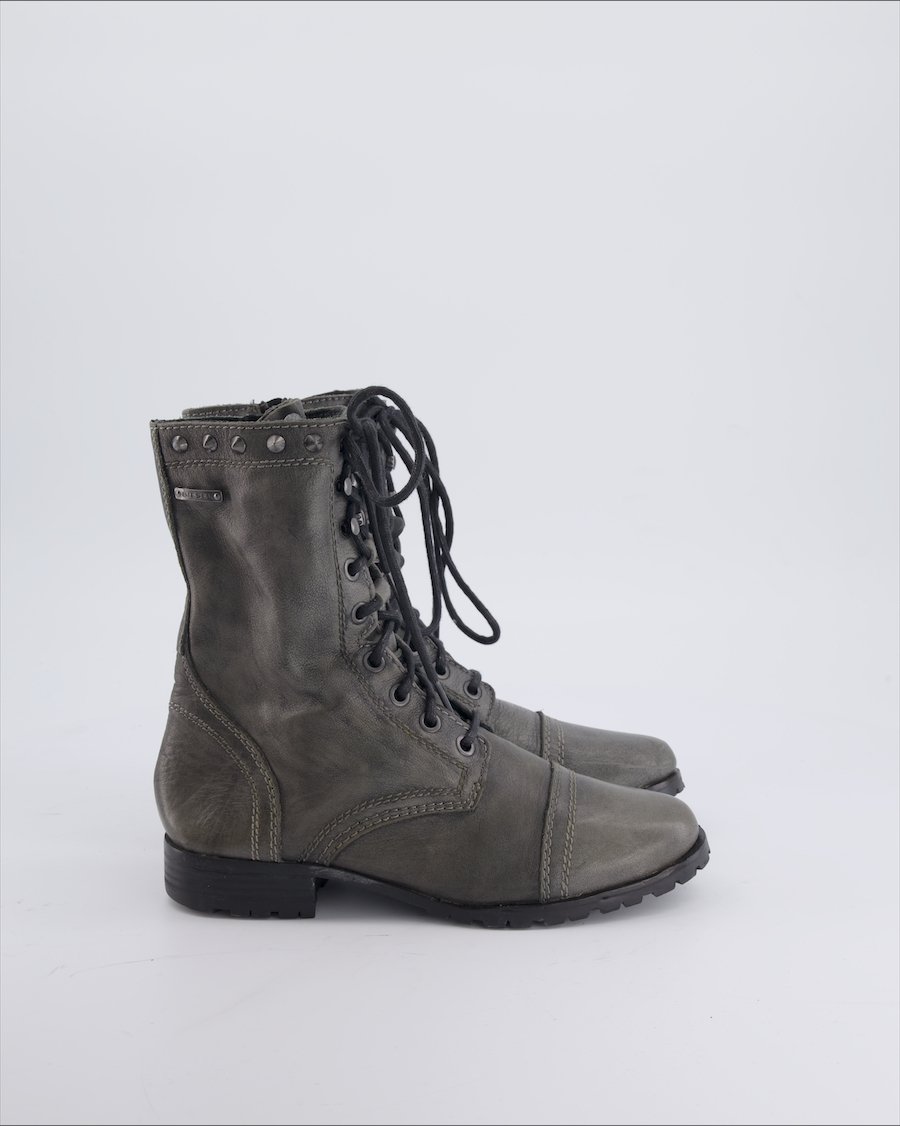 Diesel Ankle boots Leather Anthracite 36 EU