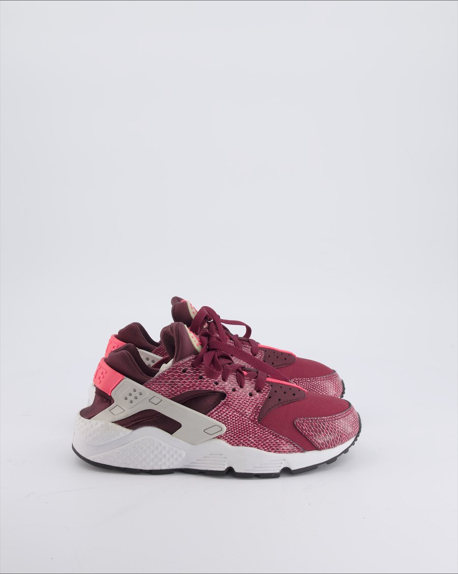 Nike Trainers Huarache Leather Burgundy 38,5 EU