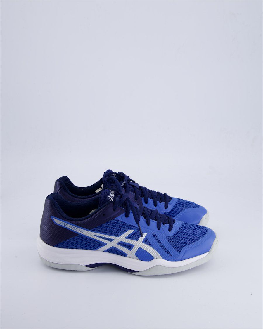 Asics Gel-Tactic Trainers Cloth Blue 40,5 EU