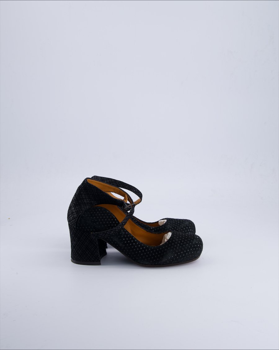 Chie Mihara Heels Leather Black 36 EU