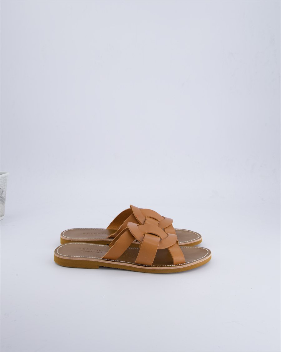 Bold Matters Sandals Leather Camel 41 EU