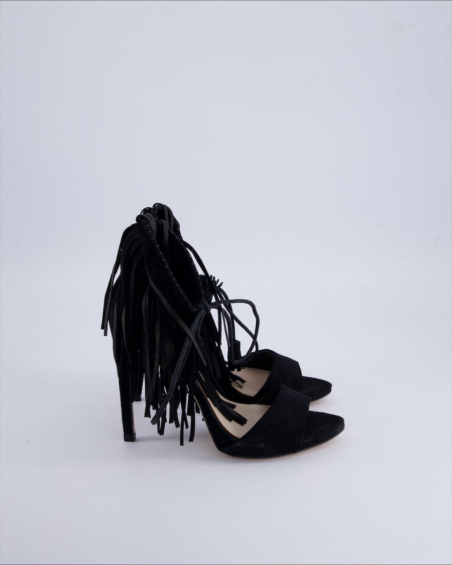 Zara Heels Suede Black 39 EU
