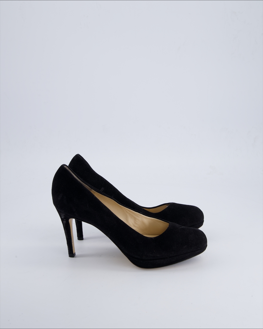 Hogl Heels Suede Black 38 EU
