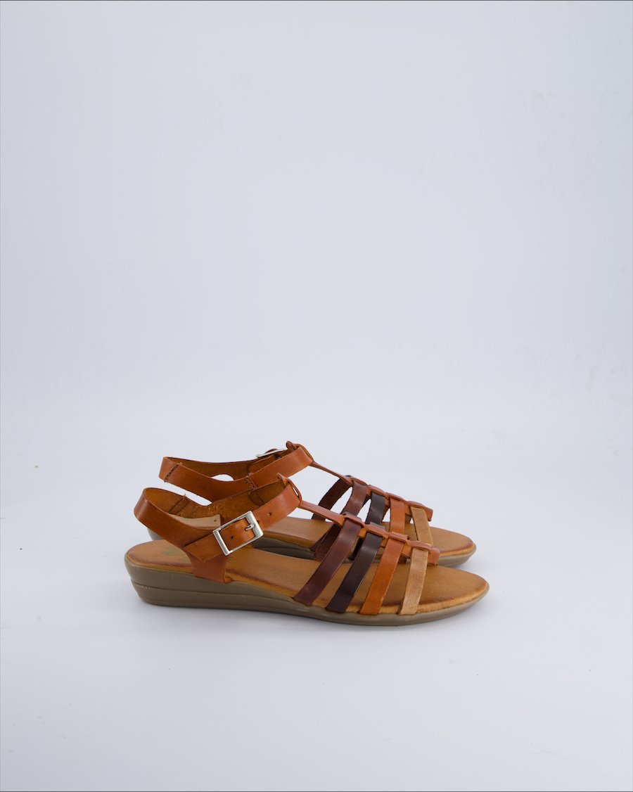 Marila Sandals Leather Brown 39 EU