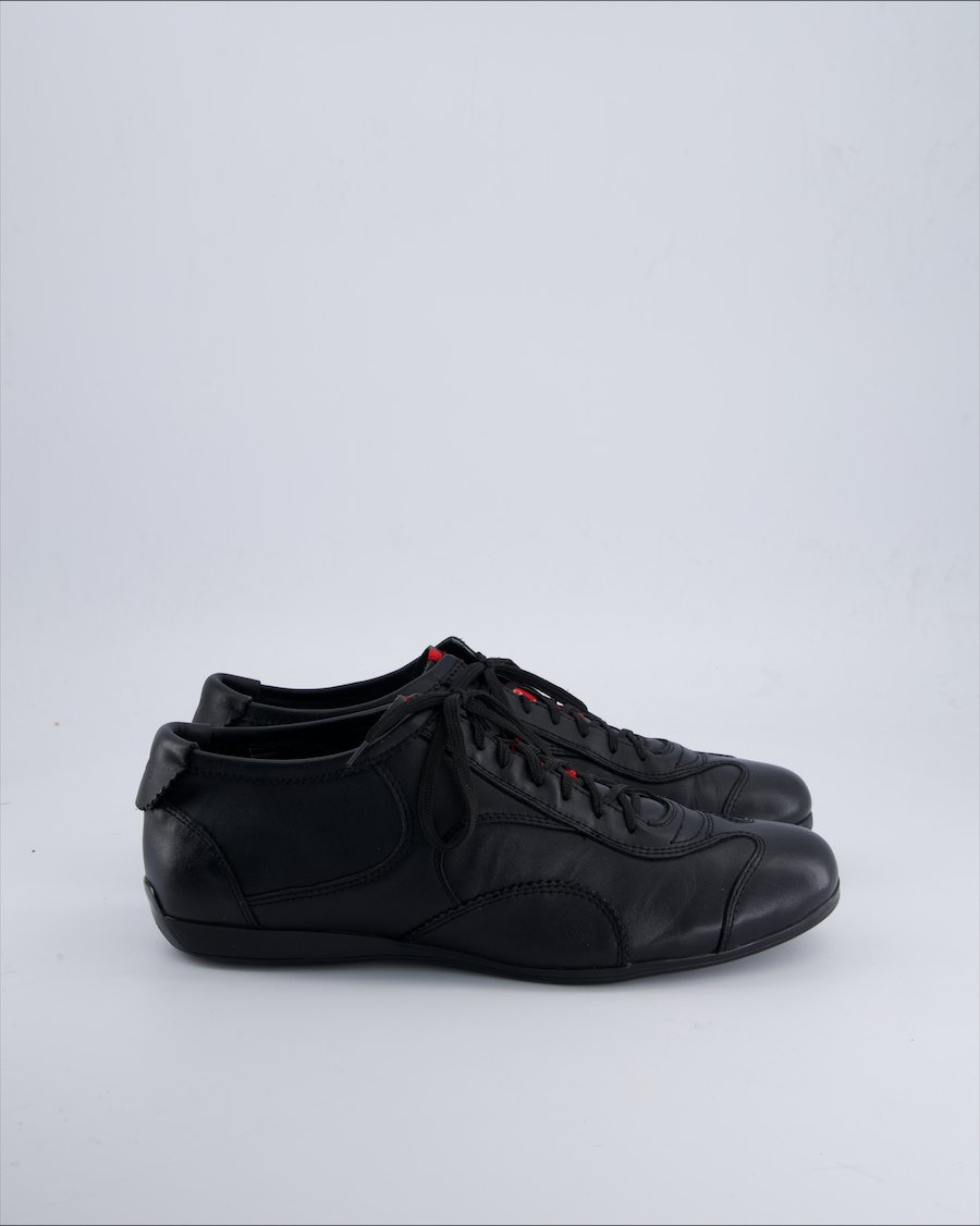 Prada Shoes Leather Black 44 EU