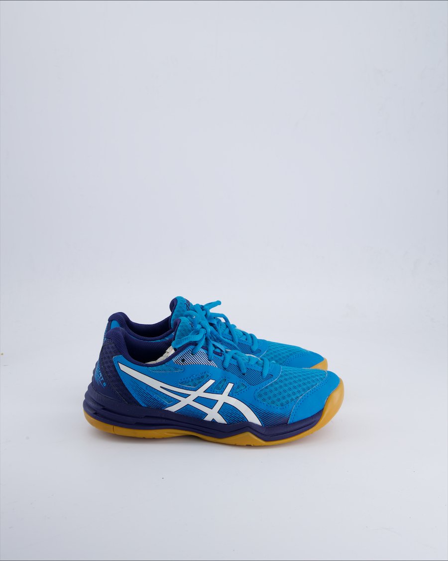 Asics Up Court 5  Trainers Leather Blue 37 EU