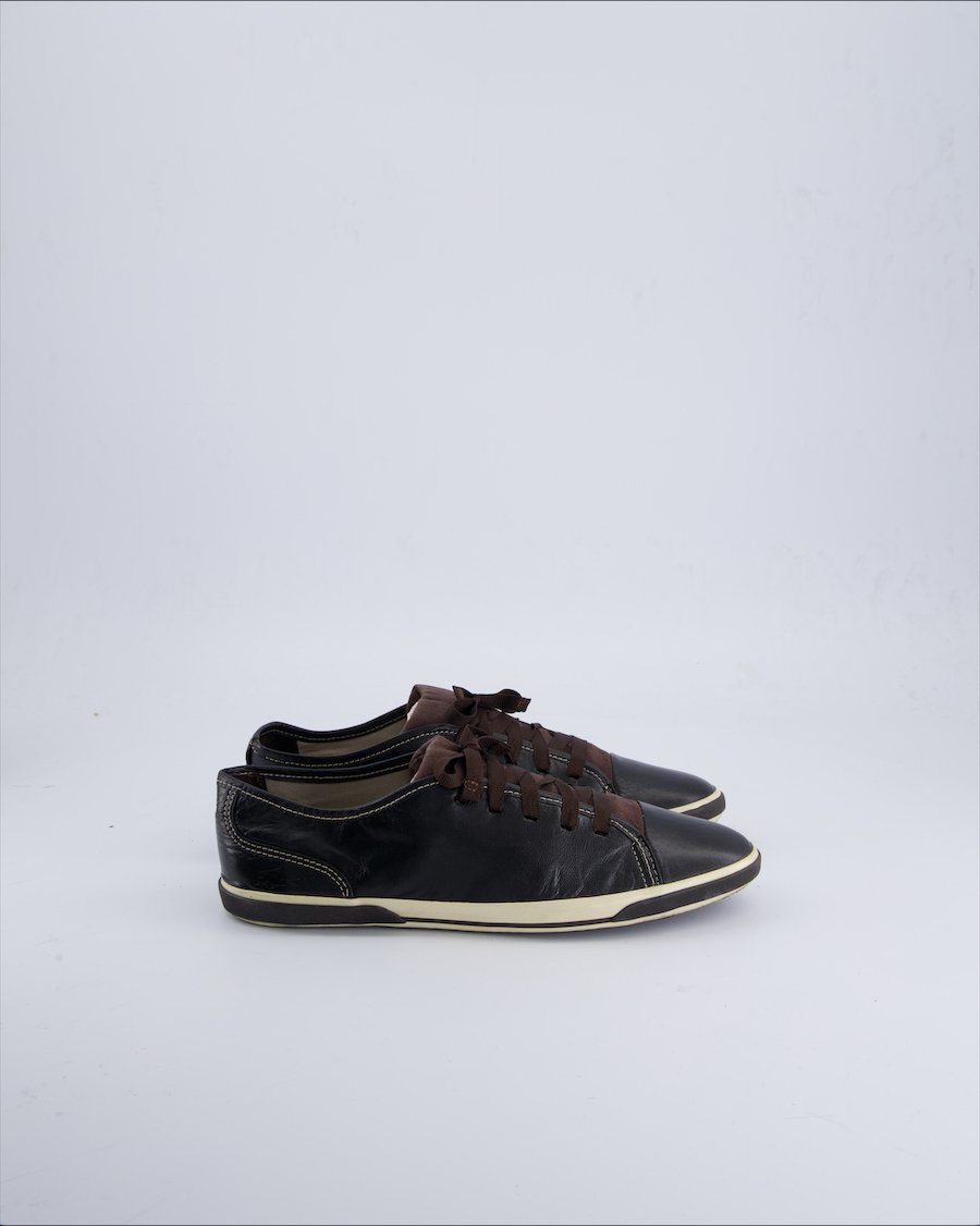 Lacoste Trainers Leather Brown 39 EU