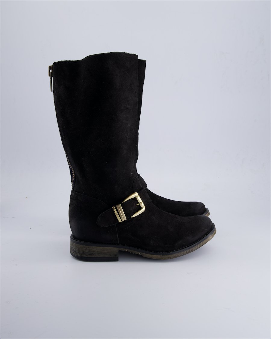 Steve Madden Boots Suede Black 39 EU