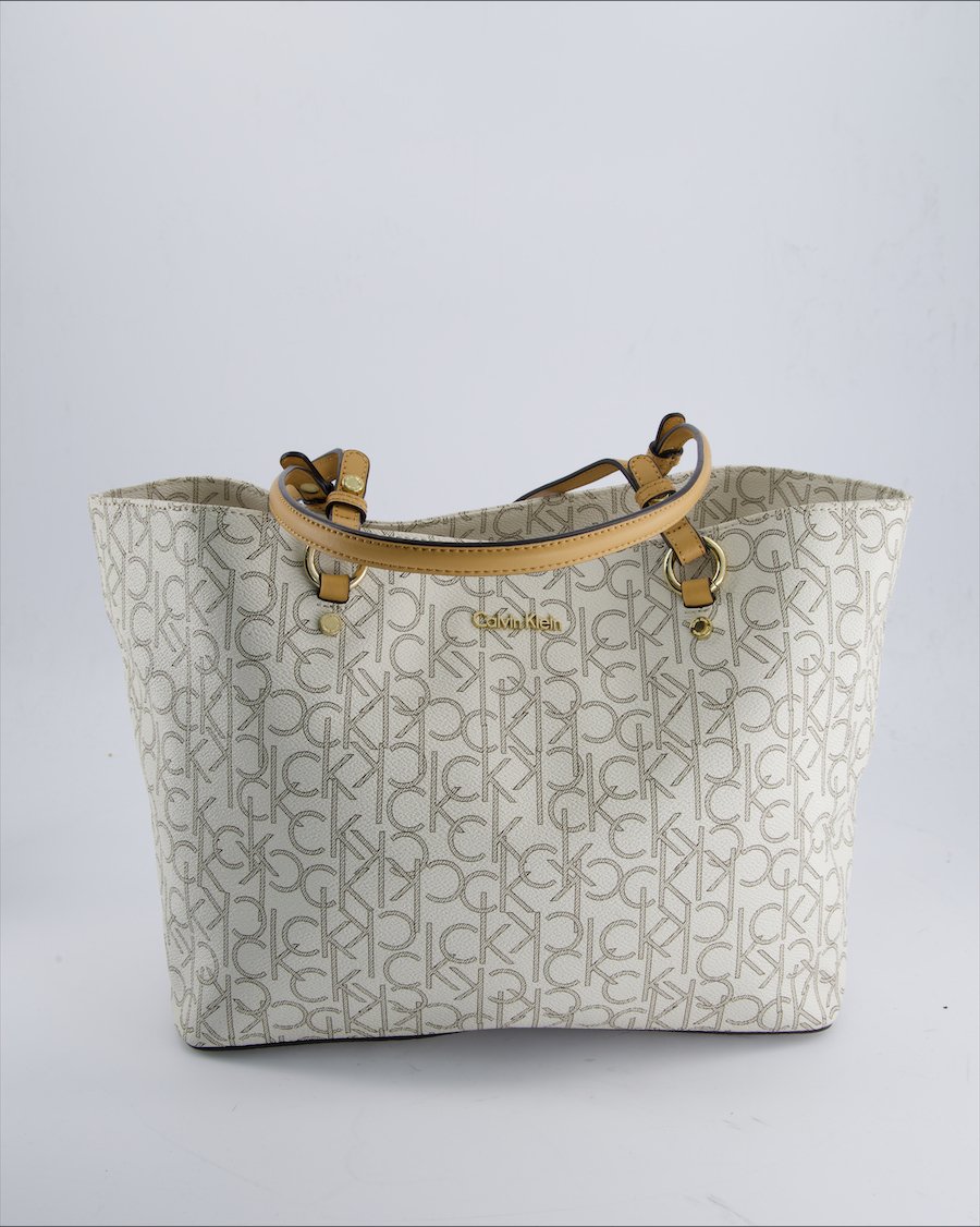 Calvin Klein Shoulder bags Polyurethane White