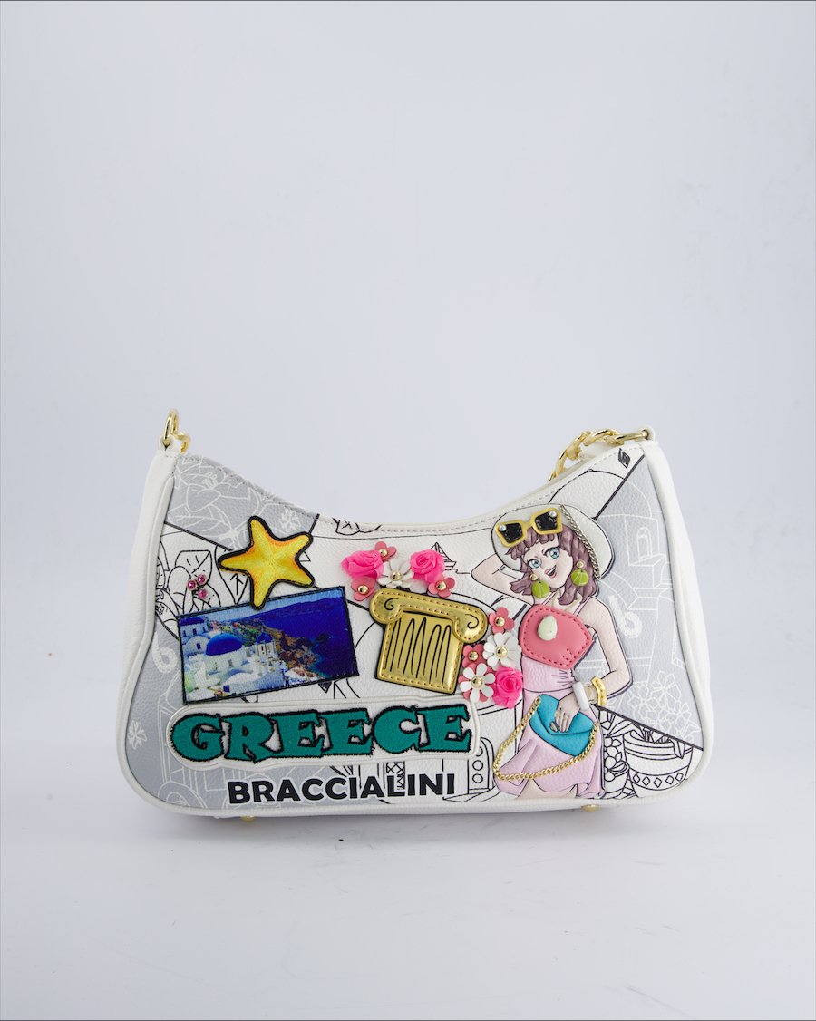 Braccialini Shoulder bags Leather White