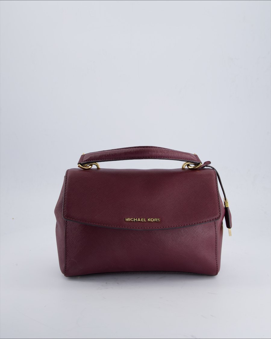 Michael Kors Handbags Leather Burgundy