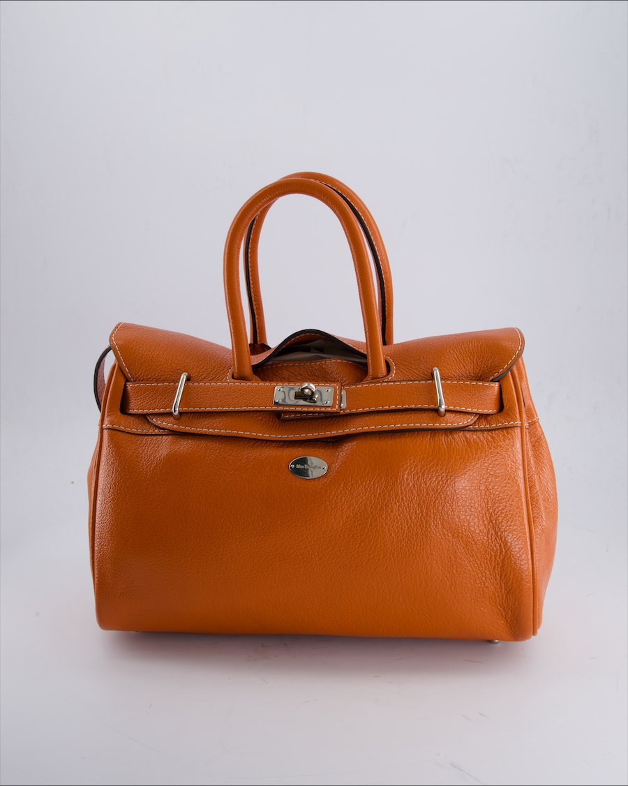 Mac Douglas Handbags Leather Orange