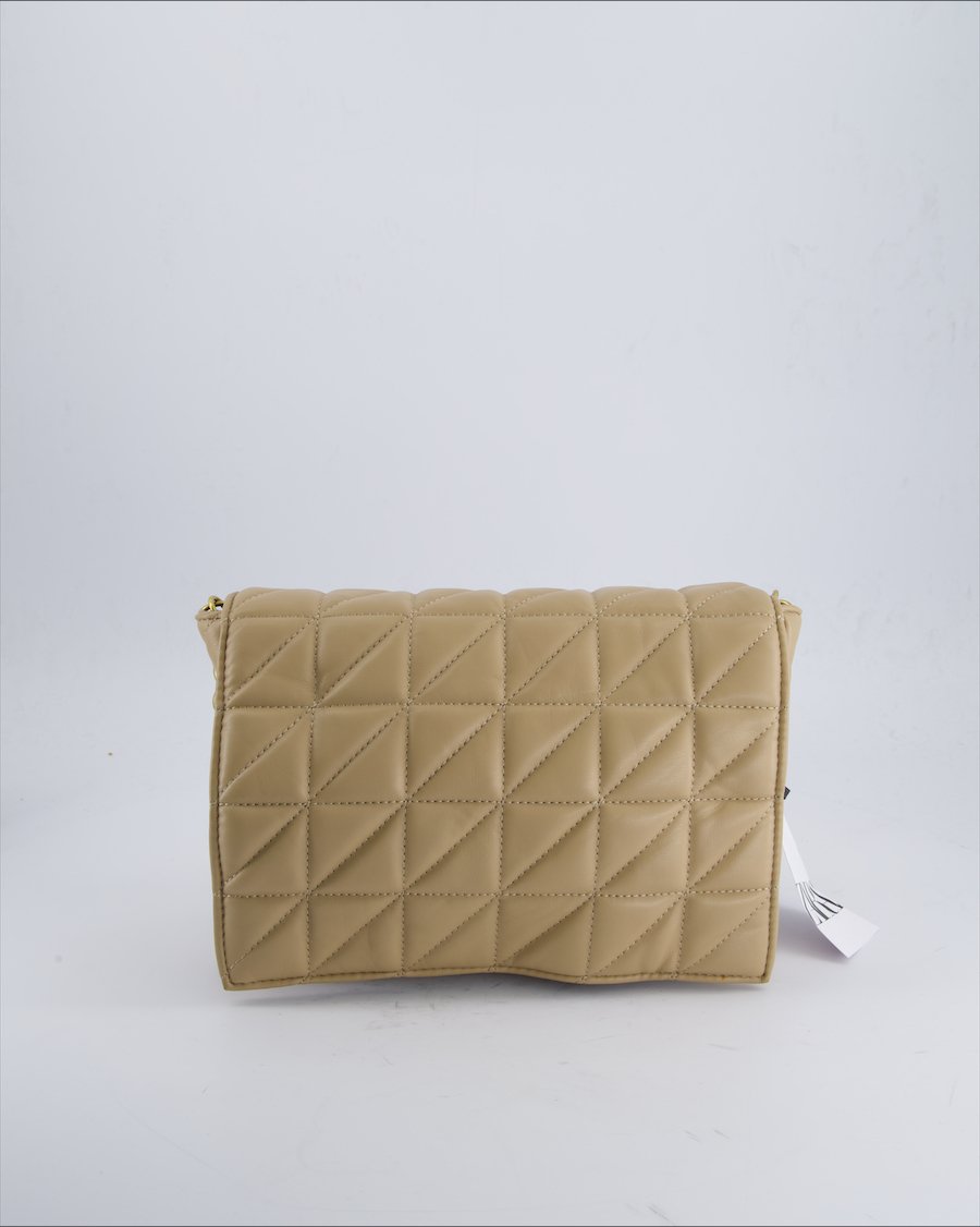 Zara Shoulder bags Polyurethane Beige
