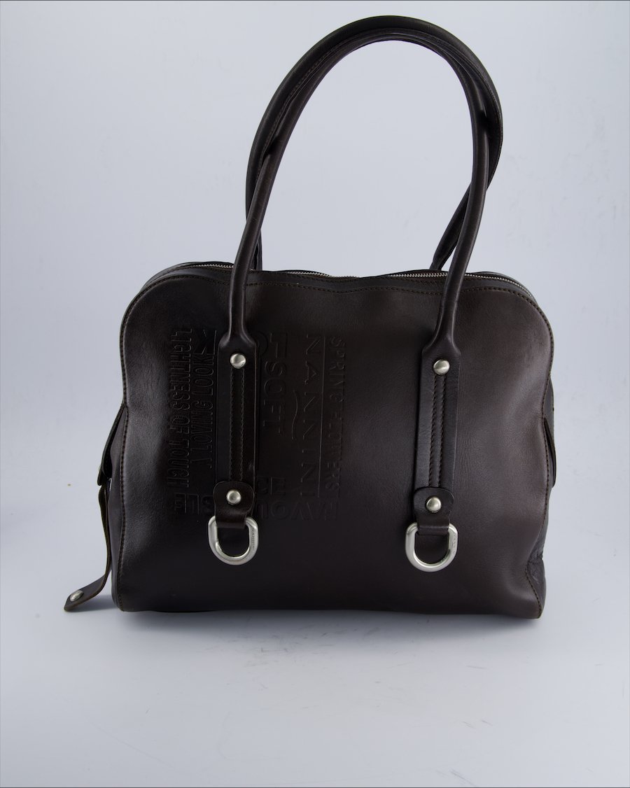 Nannini Shoulder bags Leather Brown