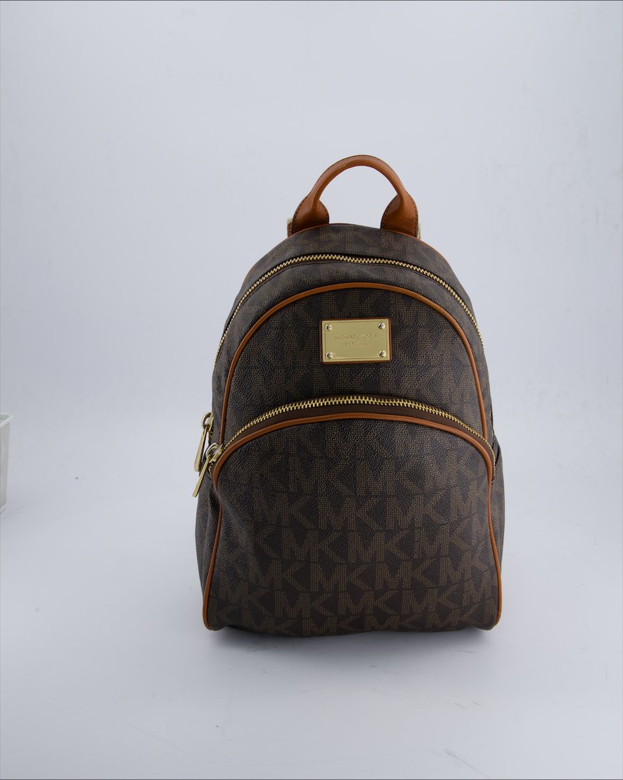 Michael Kors Backpacks Leather Brown